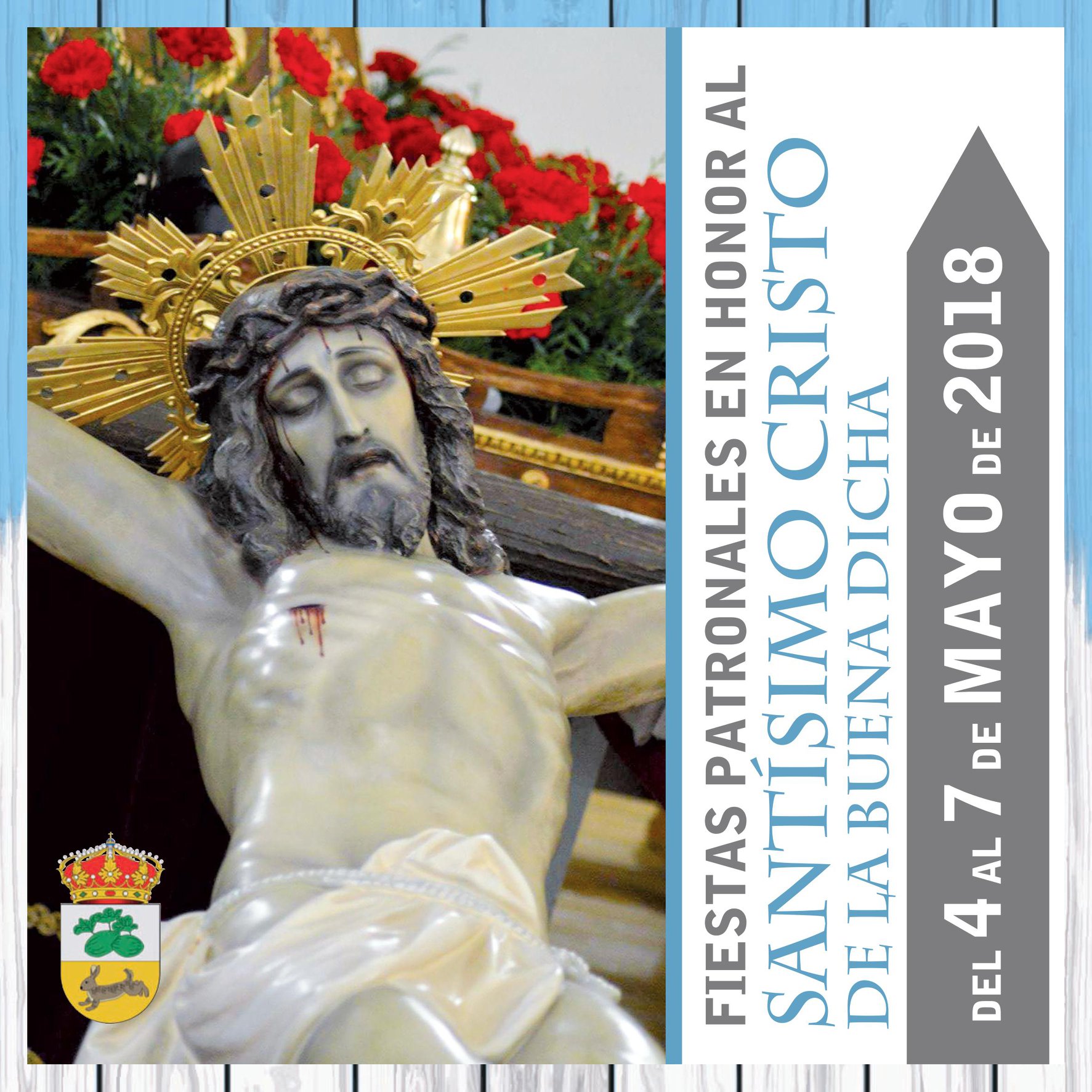 Fiestas patronales en honor al Santísimo Cristo de la Buena Dicha 2018 Villaconejos